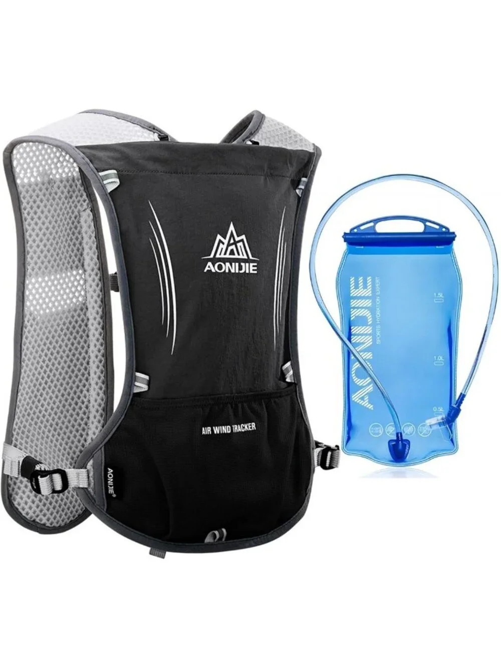 5L Running Hydration Vest Pack for Trail Running, Hiking, Jogging - Unisex